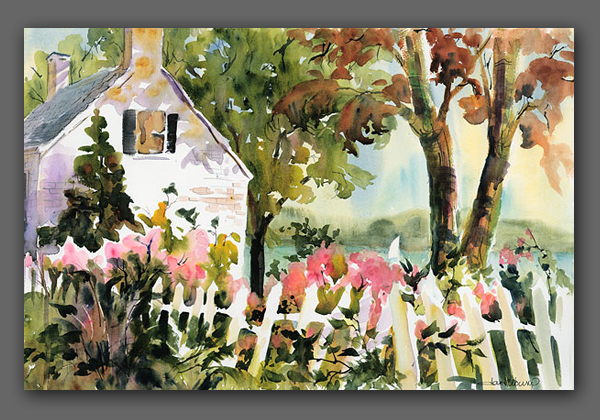 Jan Kilburn gicée, "Summer Delight"