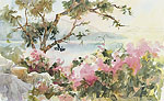 Jan Kilburn print from original watercolor, "Quiet Solitude"