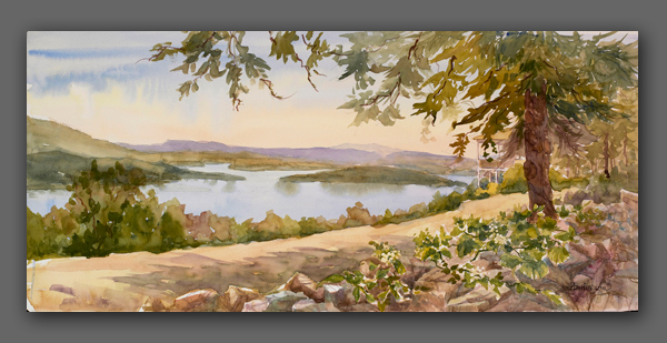 Jan Kilburn Giclée, "Moosehead Lake"